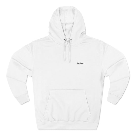 Three-Panel Fleece Hoodie